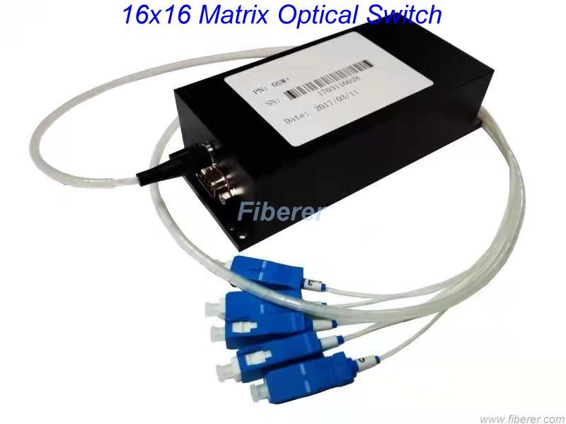 16x16 optical switch,16x16 Matrix optical switch
